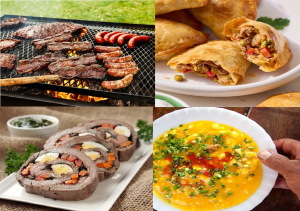 Asado, Empanada, Matambre, Locro